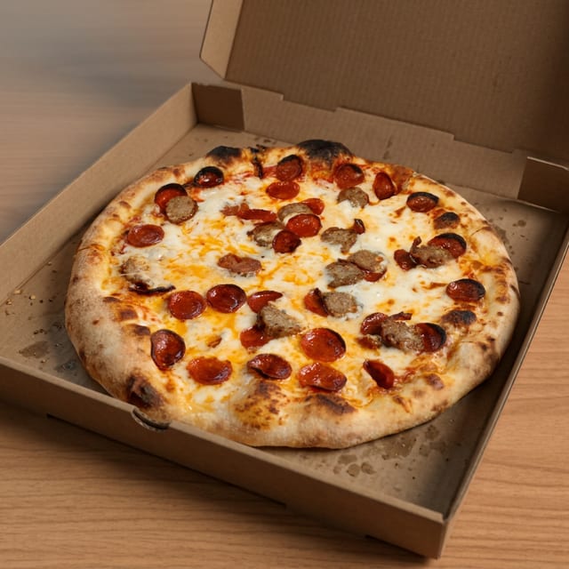 Meat Lovers Pizza.